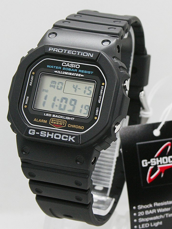 CASIO G-SHOCK Digitaluhr Casio DW-5600UE-1ER, (1-tlg) von CASIO G-SHOCK