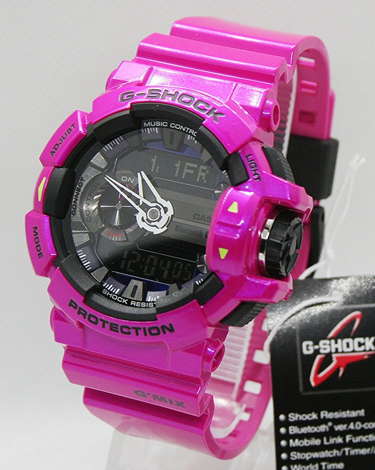 CASIO G-SHOCK Digitaluhr Casio G Shock Herrenuhr GBA-400-4CER Bluetooth, (1-tlg) von CASIO G-SHOCK