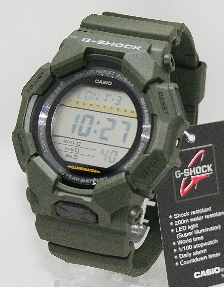 CASIO G-SHOCK Digitaluhr Casio Herrenuhr G Shock GD-010-3ER, (1-tlg) von CASIO G-SHOCK