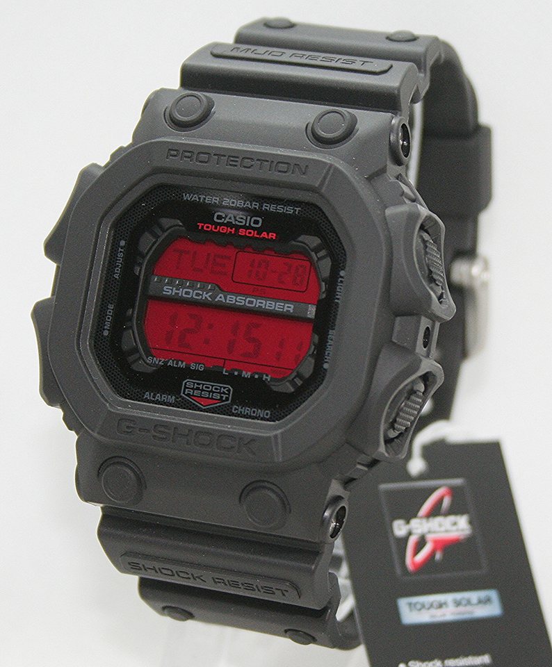 CASIO G-SHOCK Digitaluhr Casio Herrenuhr G Shock GX-56BBR-1ER, (1-tlg) von CASIO G-SHOCK