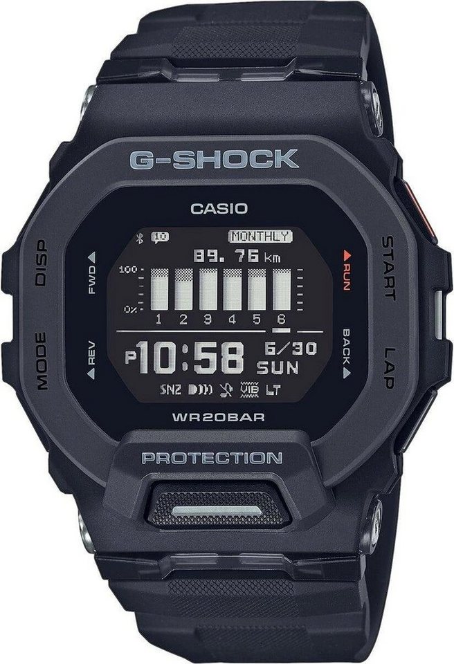 CASIO G-SHOCK Digitaluhr G-SQUAD Herrenarmbanduhr von CASIO G-SHOCK
