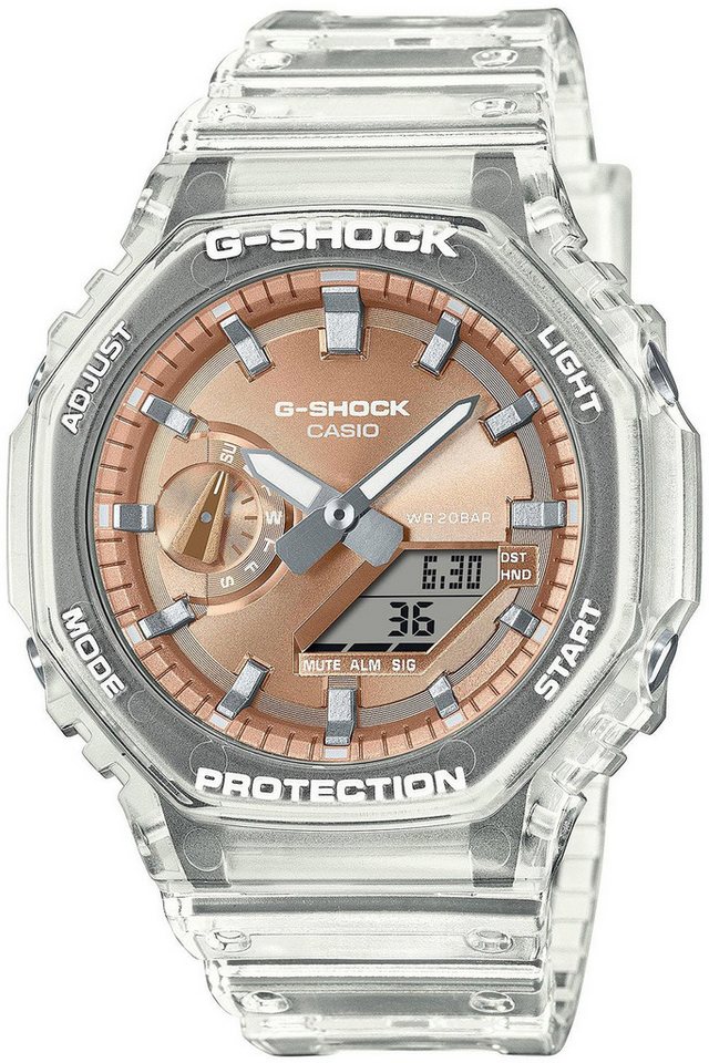 CASIO G-SHOCK Digitaluhr G-Shock Classic Ana-Digi Armbanduhr Roségoldfarben von CASIO G-SHOCK