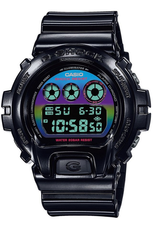 CASIO G-SHOCK Digitaluhr G-Shock Digital Schwarz/Regenbogen CASIO G-SHOCK Digitaluhr G-Shock Digital Schwarz/Regenbogen von CASIO G-SHOCK