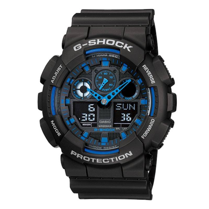 CASIO G-SHOCK Digitaluhr GA-100-1A2ER CASIO G-SHOCK Digitaluhr GA-100-1A2ER von CASIO G-SHOCK
