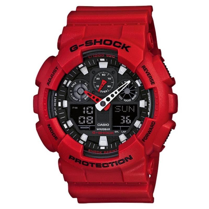 CASIO G-SHOCK Digitaluhr GA-100B-4AER von CASIO G-SHOCK