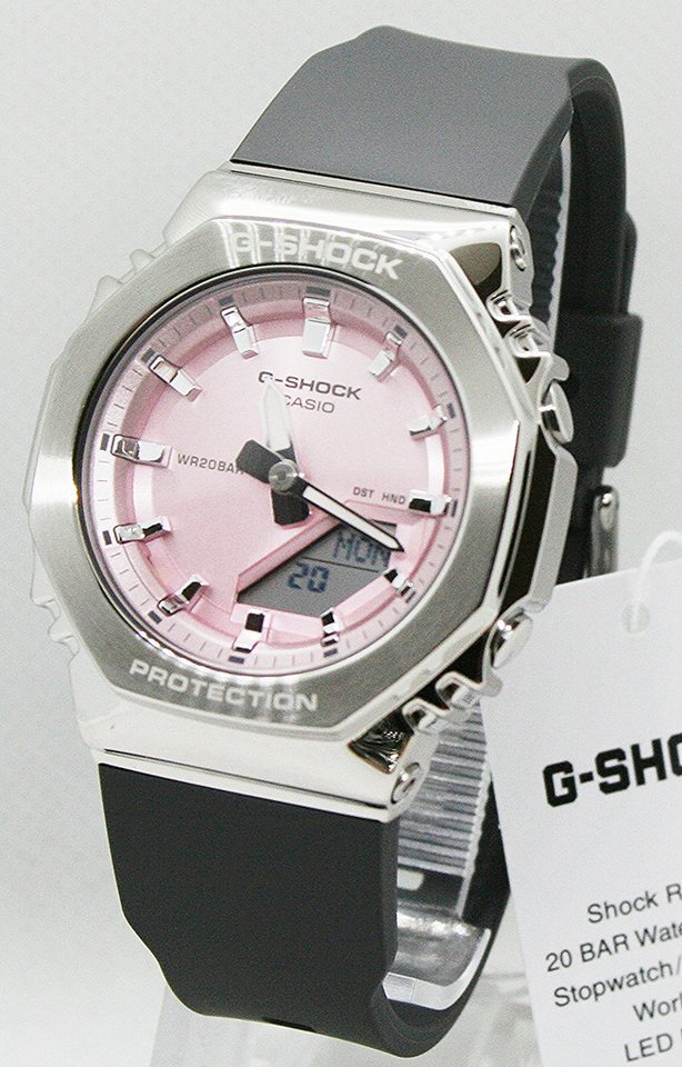 CASIO G-SHOCK Quarzuhr Casio Damen G Shock GM-S2110-4AER, (1-tlg) von CASIO G-SHOCK