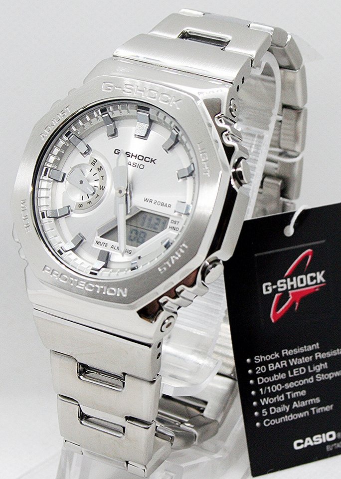 CASIO G-SHOCK Quarzuhr Casio G Shock GM-2110D-7AER Herrenuhr, (1-tlg) von CASIO G-SHOCK