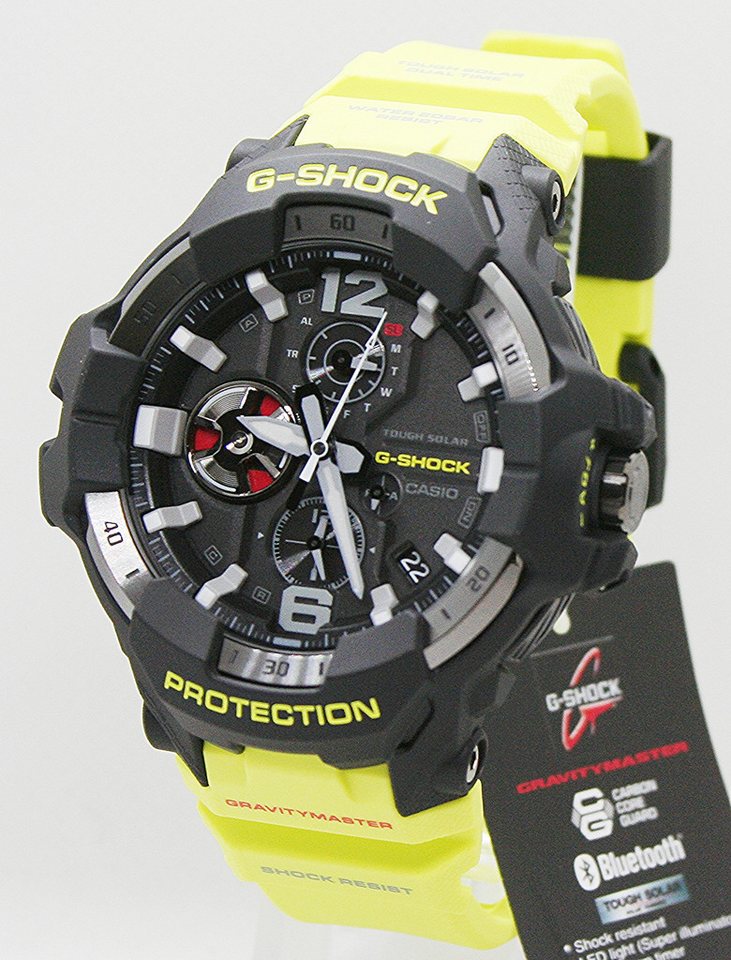 CASIO G-SHOCK Quarzuhr Casio Master of G Gravitymaster G Shock Herren GR-B300RY-1A9ER, (1-tlg) von CASIO G-SHOCK