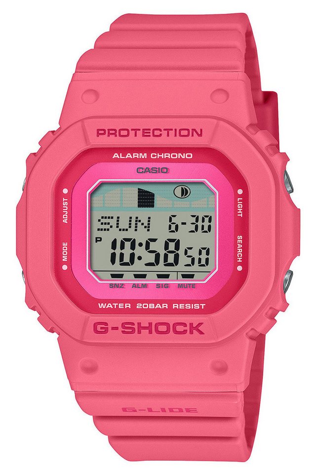 CASIO G-SHOCK Quarzuhr G-Lide Pink CASIO G-SHOCK Quarzuhr G-Lide Pink von CASIO G-SHOCK