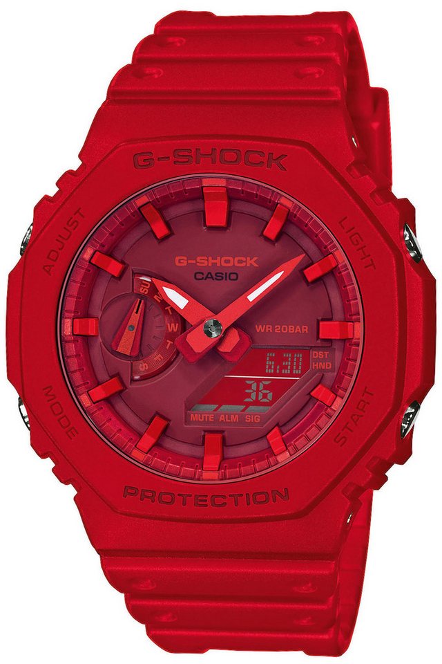 CASIO G-SHOCK Quarzuhr G-Shock Ana-Digi Rot von CASIO G-SHOCK