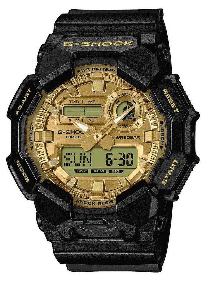 CASIO G-SHOCK Quarzuhr G-Shock Ana-Digi Schwarz/Gold CASIO G-SHOCK Quarzuhr G-Shock Ana-Digi Schwarz/Gold von CASIO G-SHOCK