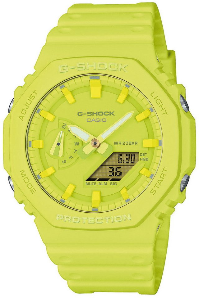 CASIO G-SHOCK Quarzuhr G-Shock Classic Ana-Digi Armbanduhr Gelb von CASIO G-SHOCK