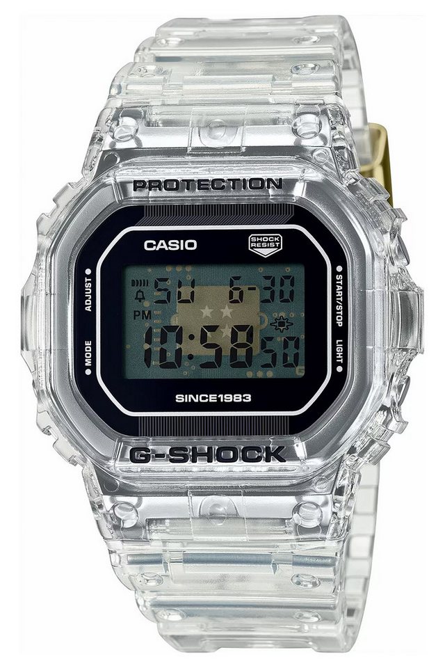 CASIO G-SHOCK Quarzuhr G-Shock Digitaluhr 40th Anniversary Clear Remix von CASIO G-SHOCK