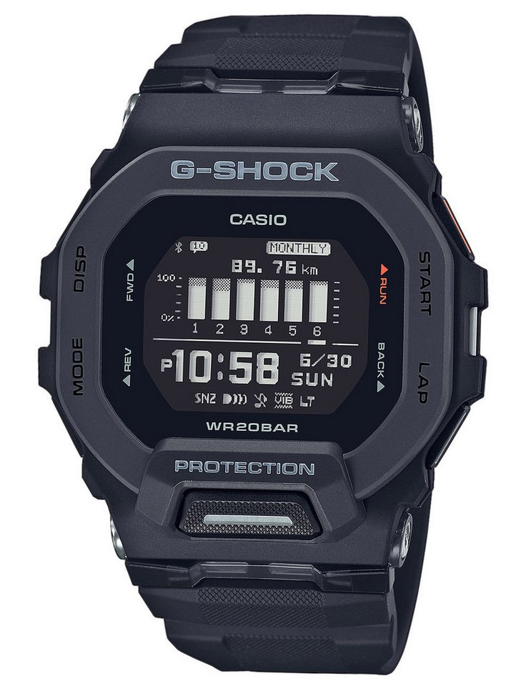 CASIO G-SHOCK Quarzuhr G-Shock G-Squad Digitaluhr Bluetooth Schwarz von CASIO G-SHOCK