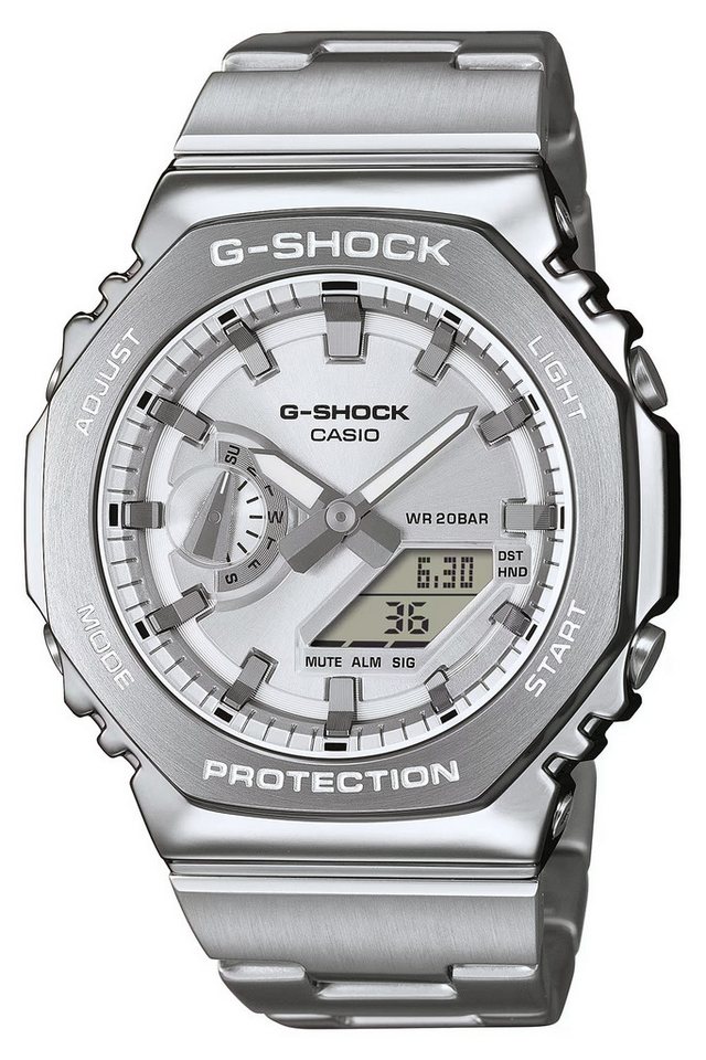 CASIO G-SHOCK Quarzuhr G-Shock G-Steel Silberfarben CASIO G-SHOCK Quarzuhr G-Shock G-Steel Silberfarben von CASIO G-SHOCK