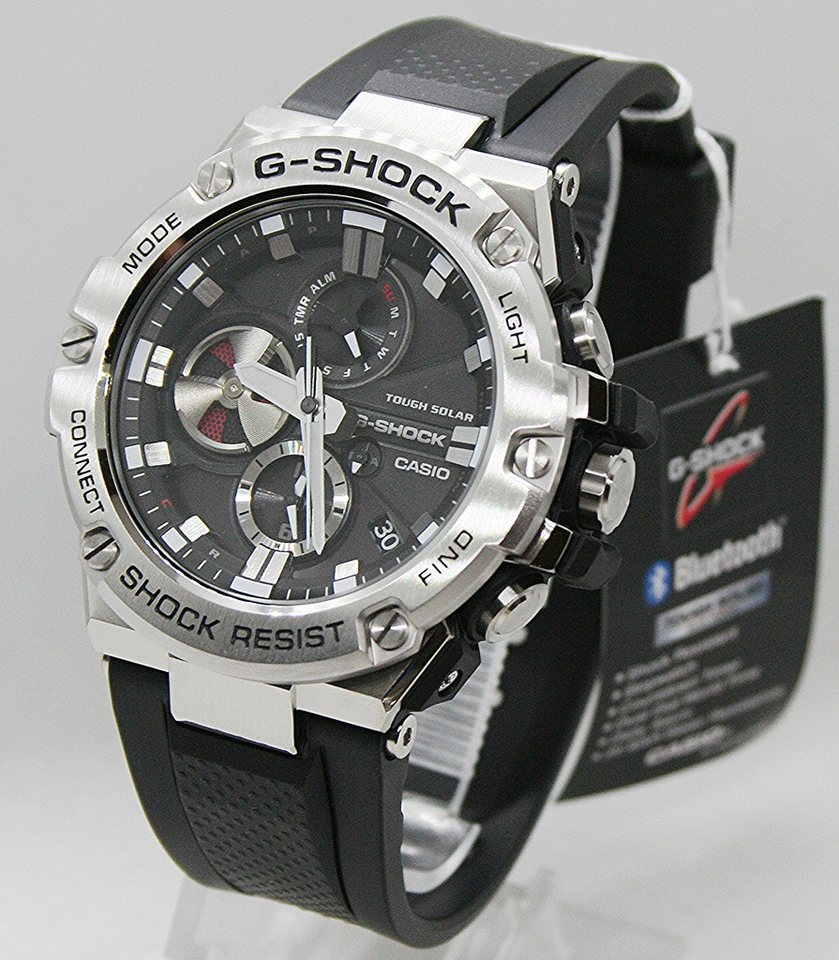 CASIO G-SHOCK Solaruhr Casio Herrenuhr G Shock GST-B100-1AER, (1-tlg) von CASIO G-SHOCK