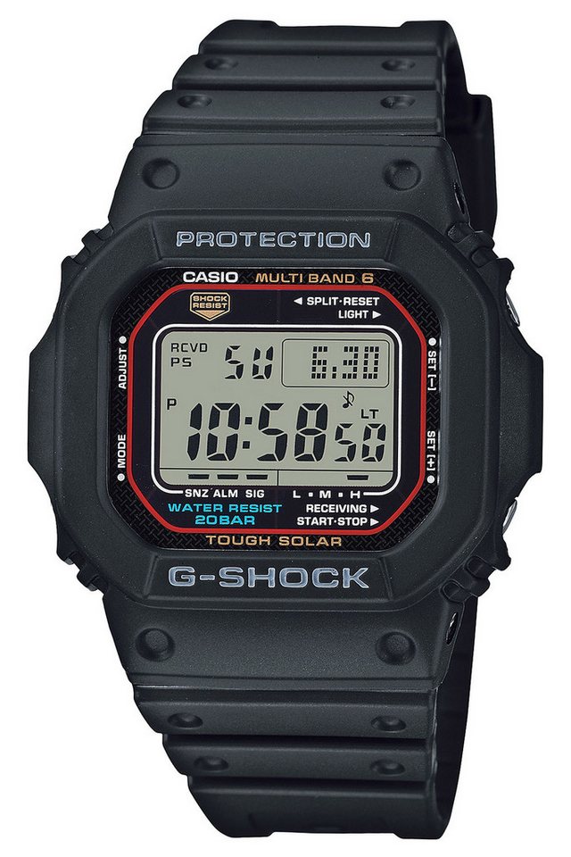 CASIO G-SHOCK Solaruhr G-Shock The Origin Digital Funk-Solar-Schwarz von CASIO G-SHOCK