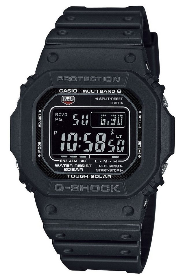 CASIO G-SHOCK Solaruhr G-Shock The Origin Digital -Solar-Schwarz von CASIO G-SHOCK