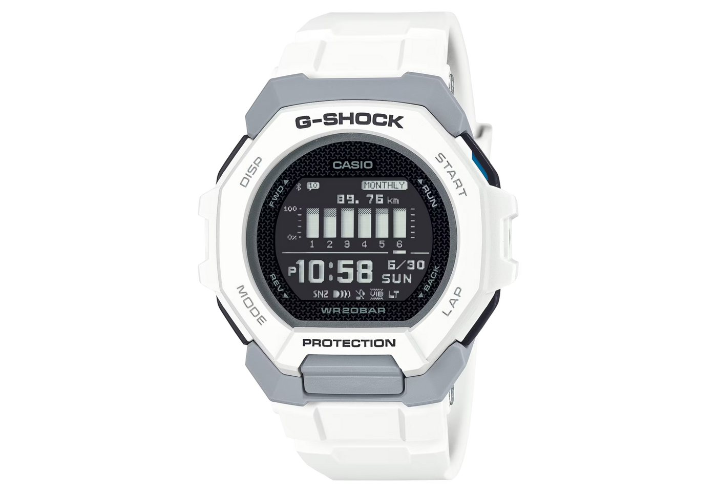 CASIO G-SHOCK Sportuhr Uhr mit Bluetooth Smartphone Verbindung und Trainingsfunktionen von CASIO G-SHOCK