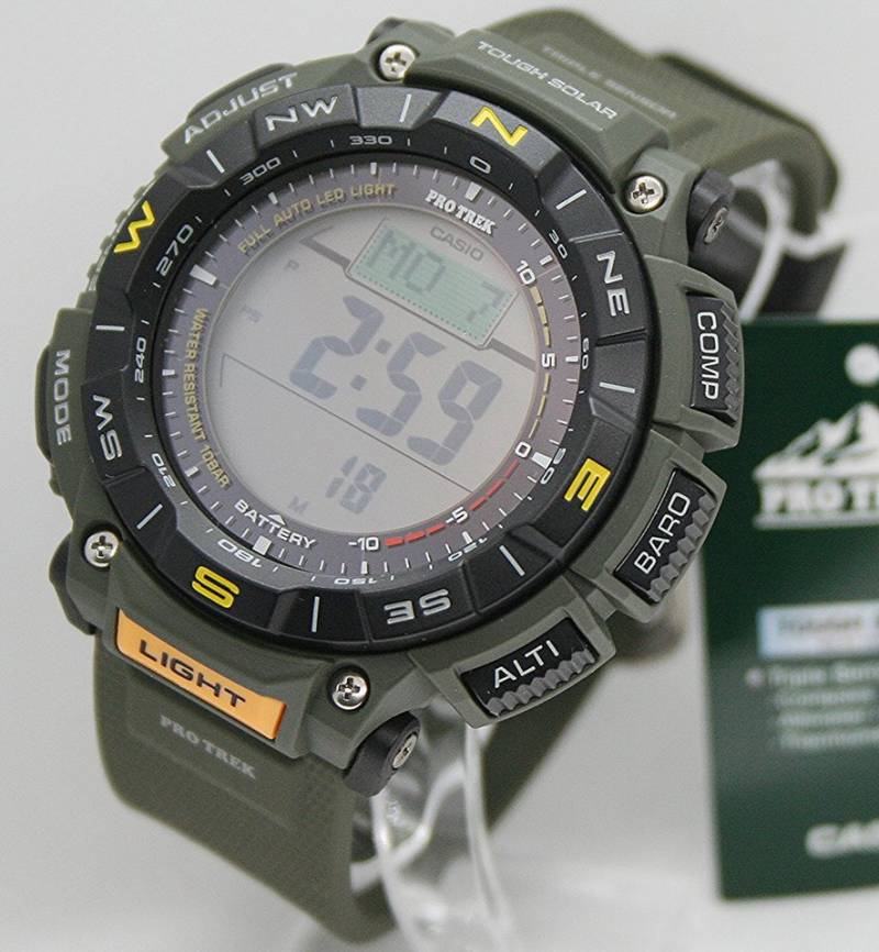 CASIO PRO TREK Digitaluhr Casio Pro Trek PRG-340-3ER, (1-tlg) von CASIO PRO TREK