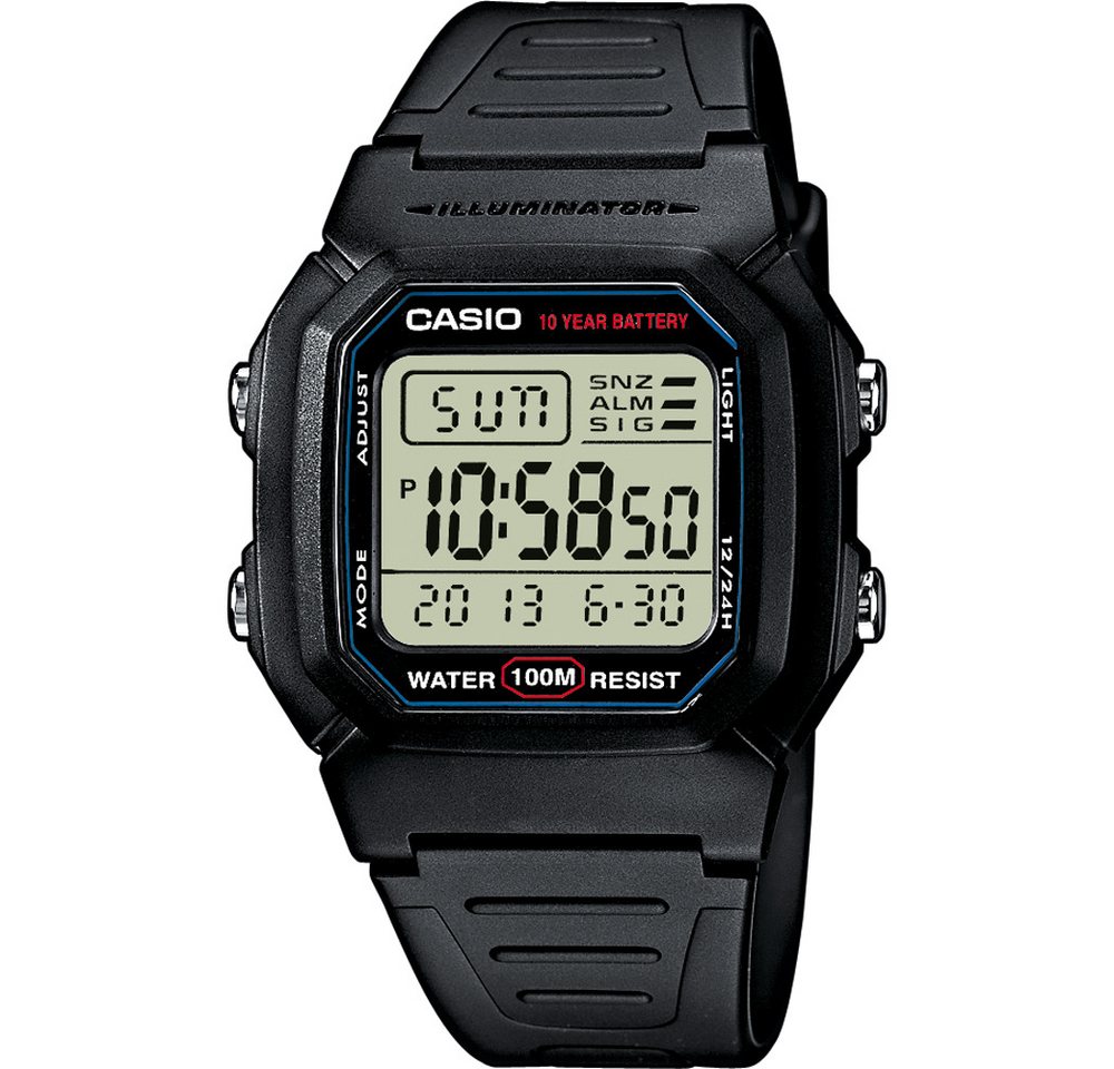 CASIO TIMELESS COLLECTION Digitaluhr Casio W-800H-1AVES von CASIO TIMELESS COLLECTION