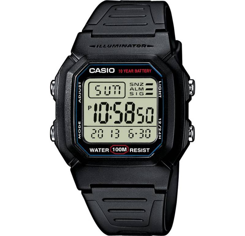 CASIO TIMELESS COLLECTION Digitaluhr Casio W-800H-1AVES von CASIO TIMELESS COLLECTION