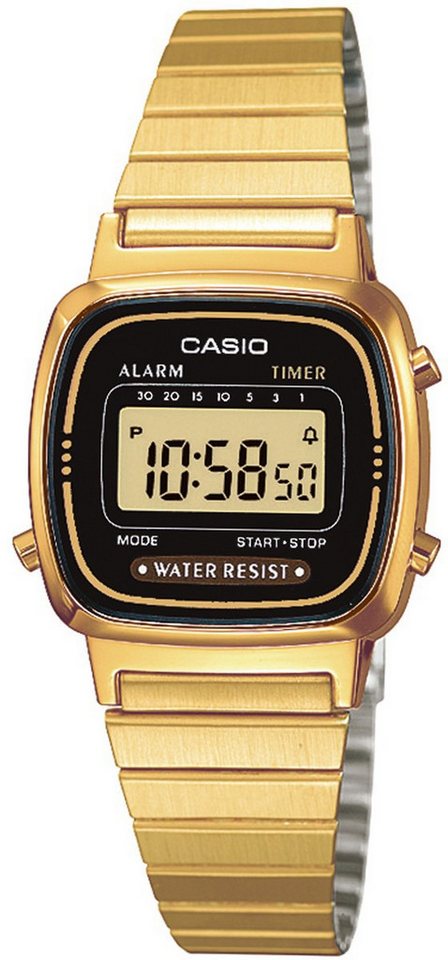 CASIO TIMELESS COLLECTION Digitaluhr Collection Digitaluhr für Damen, Retro von CASIO TIMELESS COLLECTION