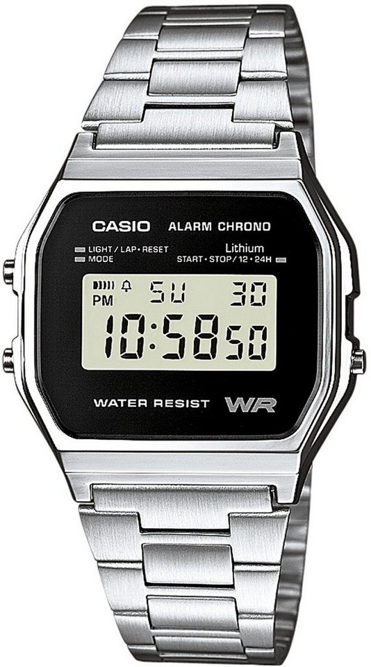 CASIO TIMELESS COLLECTION Digitaluhr Collection Retro Digitaluhr für Herren, Mit Beleuchtung CASIO TIMELESS COLLECTION Digitaluhr Collection Retro Digitaluhr für Herren, Mit Beleuchtung von CASIO TIMELESS COLLECTION