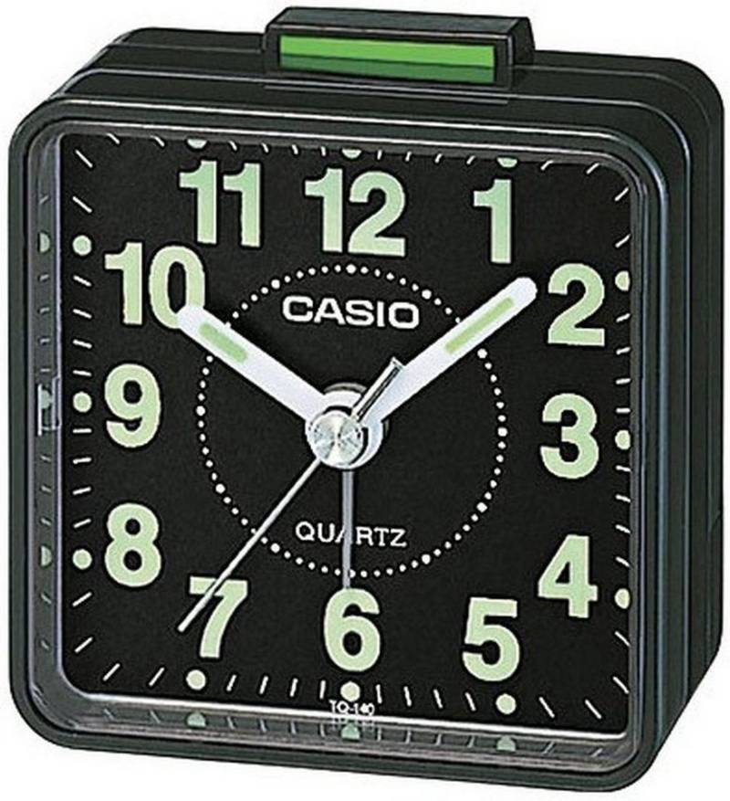 CASIO TIMELESS COLLECTION Quarzuhr Casio Wake Up Timer TQ-140-1EF Wecker Sehr gut ablesbar, Sehr gut ablesbar von CASIO TIMELESS COLLECTION