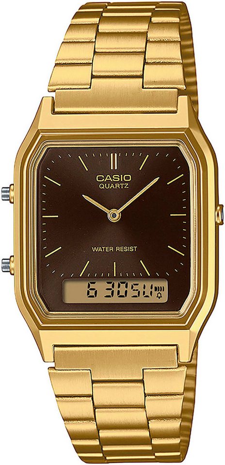 CASIO VINTAGE Chronograph AQ-230GA-5AMQYES, Quarzuhr, Armbanduhr, Damenuhr, Herrenuhr, Edelstahlband,Digitaluhr CASIO VINTAGE Chronograph AQ-230GA-5AMQYES, Quarzuhr, Armbanduhr, Damenuhr, Herrenuhr, Edelstahlband,Digitaluhr von CASIO VINTAGE