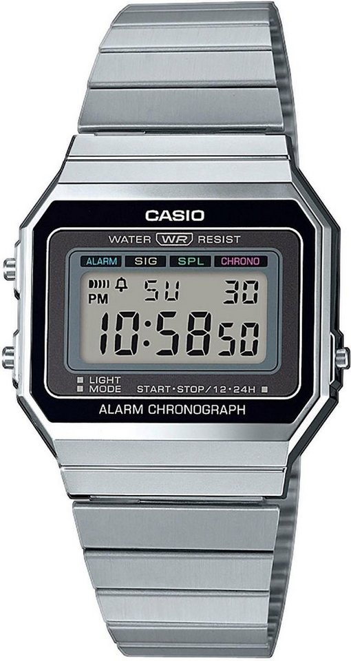 CASIO VINTAGE Chronograph A700WE-1AEF, Quarzuhr, Armbanduhr,Damenuhr,Herrenuhr,Digitaluhr, Edelstahlarmband CASIO VINTAGE Chronograph A700WE-1AEF, Quarzuhr, Armbanduhr,Damenuhr,Herrenuhr,Digitaluhr, Edelstahlarmband von CASIO VINTAGE