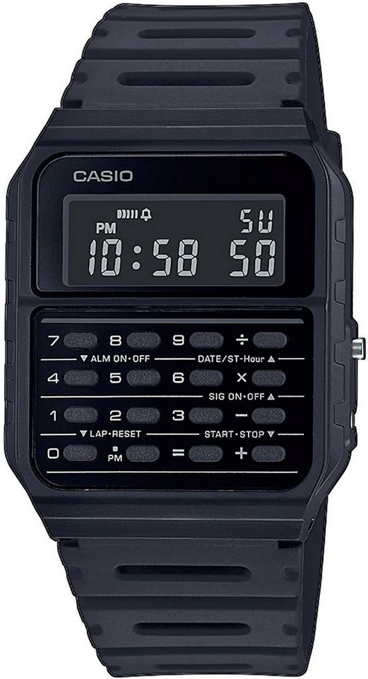 CASIO VINTAGE Chronograph CA-53WF-1BEF, Quarzuhr, Armbanduhr, Damen, Herren, retro, Taschenrechner, digital CASIO VINTAGE Chronograph CA-53WF-1BEF, Quarzuhr, Armbanduhr, Damen, Herren, retro, Taschenrechner, digital von CASIO VINTAGE