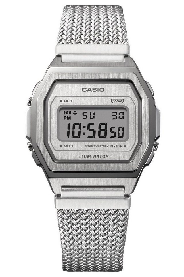 CASIO VINTAGE Digitaluhr Vintage Iconic Silberfarben CASIO VINTAGE Digitaluhr Vintage Iconic Silberfarben von CASIO VINTAGE
