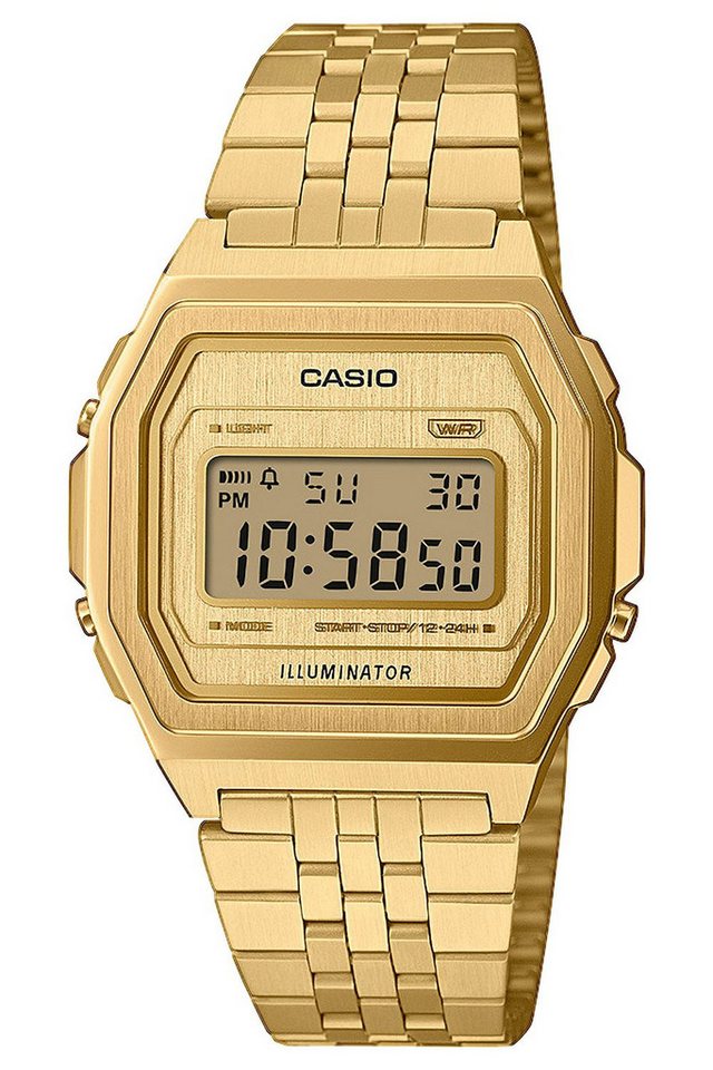 CASIO VINTAGE Quarzuhr Unisex Digitaluhr Vintage Iconic Goldfarben CASIO VINTAGE Quarzuhr Unisex Digitaluhr Vintage Iconic Goldfarben von CASIO VINTAGE