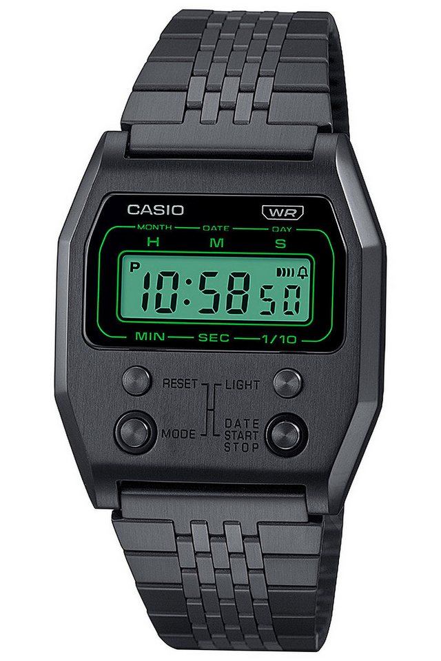 CASIO VINTAGE Quarzuhr Vintage Digitaluhr Schwarz von CASIO VINTAGE