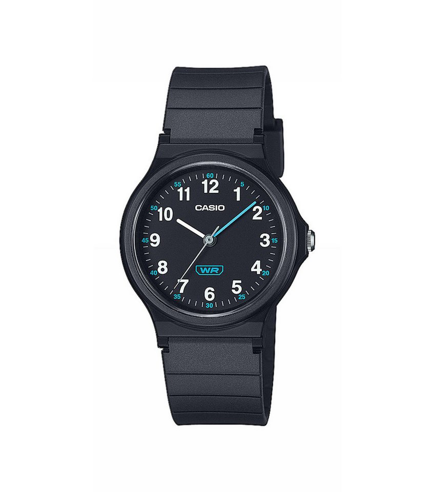 CASIO Armband Casio Damen Uhr LQ-24B-1BEF Resin, Schwarz, Analog, Quarz (kein Set, 1-tlg., kein Set) von CASIO