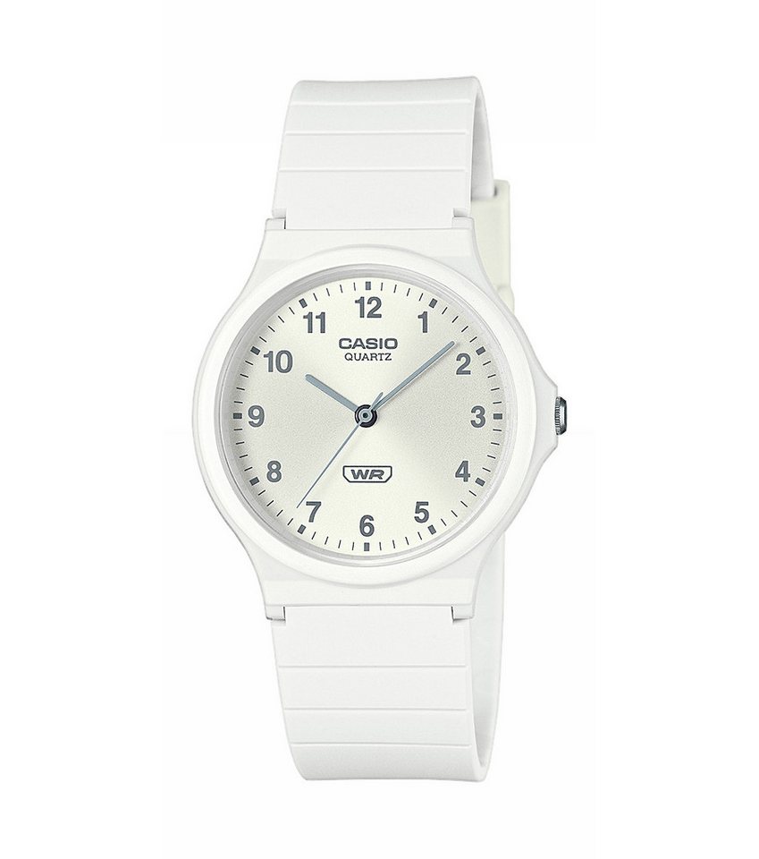 CASIO Armband Casio Uhr Unisex MQ-24B-7BEF Weiß, Analog, Quarz (kein Set, 1-tlg., kein Set) von CASIO