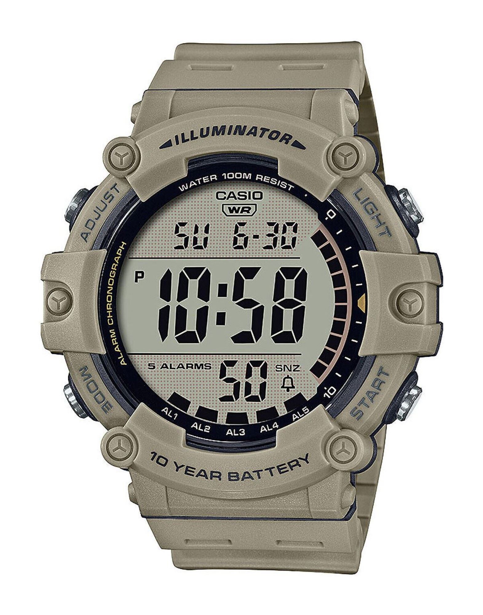 CASIO Armbanduhr Herren Grau von CASIO