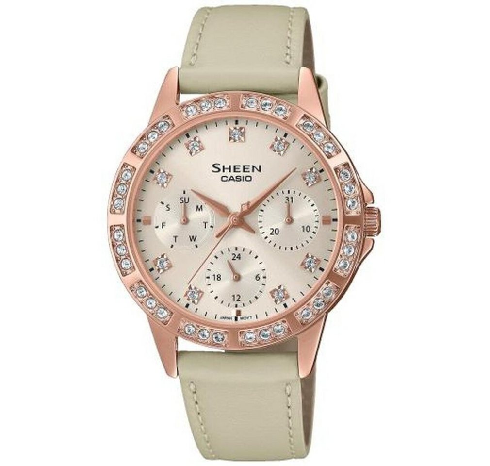 CASIO Automatikuhr Schaf SHE-3517PGL-9AUEF (006) von CASIO