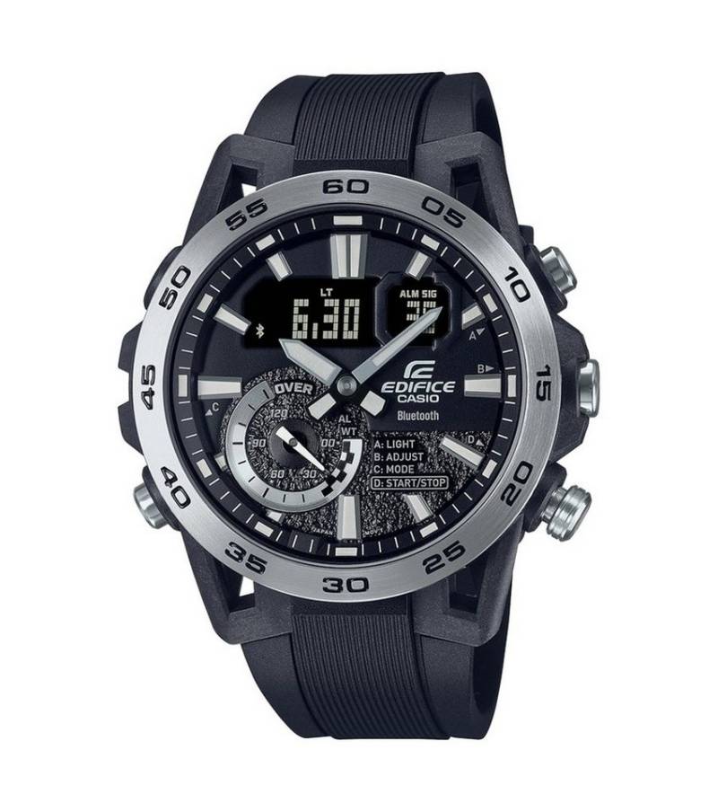 CASIO Chronograph Casio Edifice Bluetooth Herrenuhr ECB-40P-1AEF ECB-40P-1AEF, Casio Edifice Bluetooth Herrenuhr ECB-40P-1AEF von CASIO