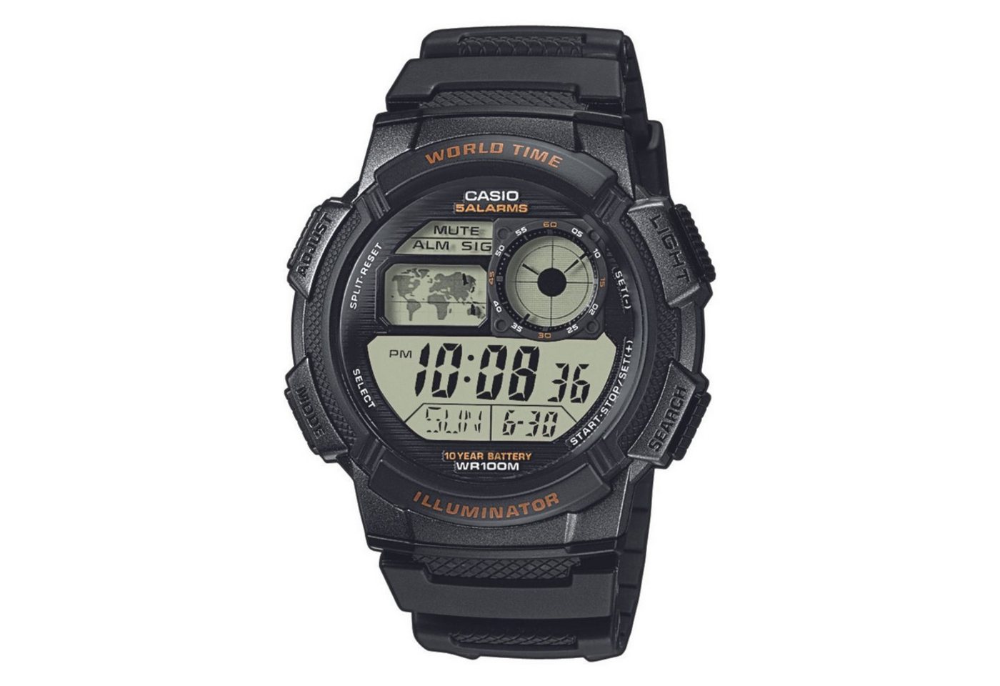 CASIO Chronograph Casio Timeless Collection Armbanduhr AE-1000W-1AVEF CASIO Chronograph Casio Timeless Collection Armbanduhr AE-1000W-1AVEF von CASIO