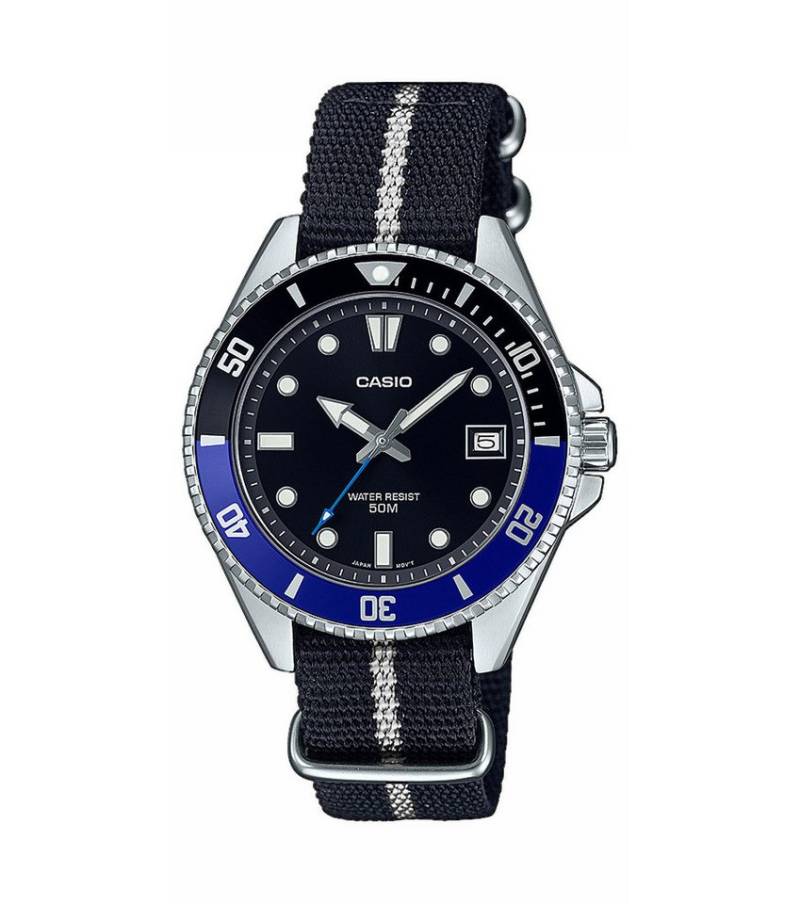 CASIO Chronograph Casio Timeless Collection Armbanduhr MDV-10C-1A2VEF von CASIO