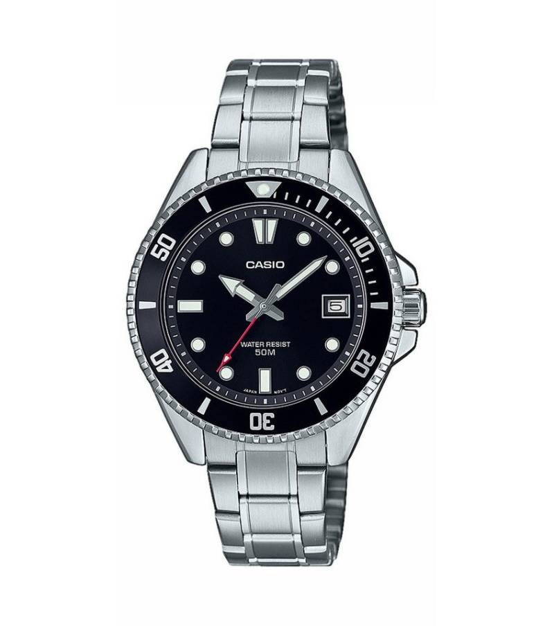 CASIO Chronograph Casio Timeless Collection Armbanduhr MDV-10D-1A1VEF von CASIO