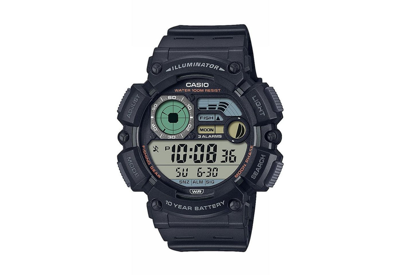 CASIO Chronograph Casio Timeless Collection Armbanduhr WS-1500H-1AVEF von CASIO