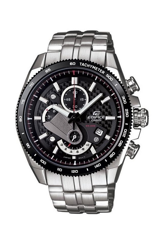 CASIO Chronograph Edifice, mit Datumsanzeige, Chronograph, 24-Std. Anzeige, Tachymeterskala CASIO Chronograph Edifice, mit Datumsanzeige, Chronograph, 24-Std. Anzeige, Tachymeterskala von CASIO
