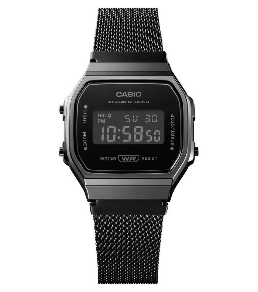 CASIO Digitaluhr, Casio Collection Damen Digital Uhr A168WEMB-1BEF von CASIO