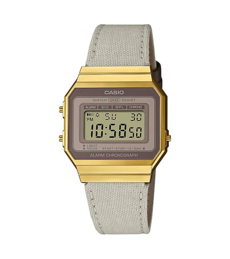 CASIO Digitaluhr, Casio Collection Damen Digital Uhr A700WEGL-7AEF von CASIO