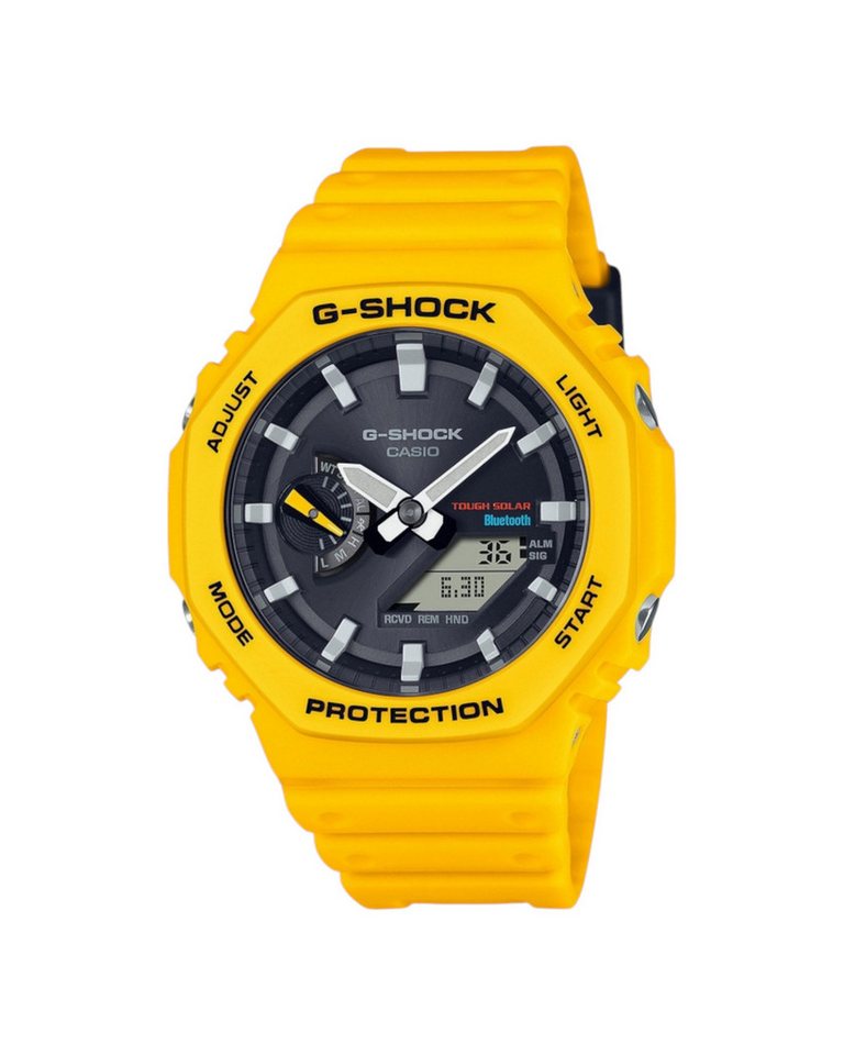CASIO Digitaluhr CASIO Analog GA-B2100C-9AER gelb GA-B2100C-9AER, CASIO Analog GA-B2100C-9AER, gelb von CASIO