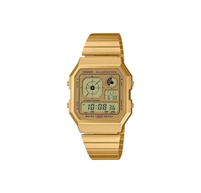 CASIO Digitaluhr Casio A130WEG-9AEF A130WEG-9AEF, Casio A130WEG-9AEF von CASIO