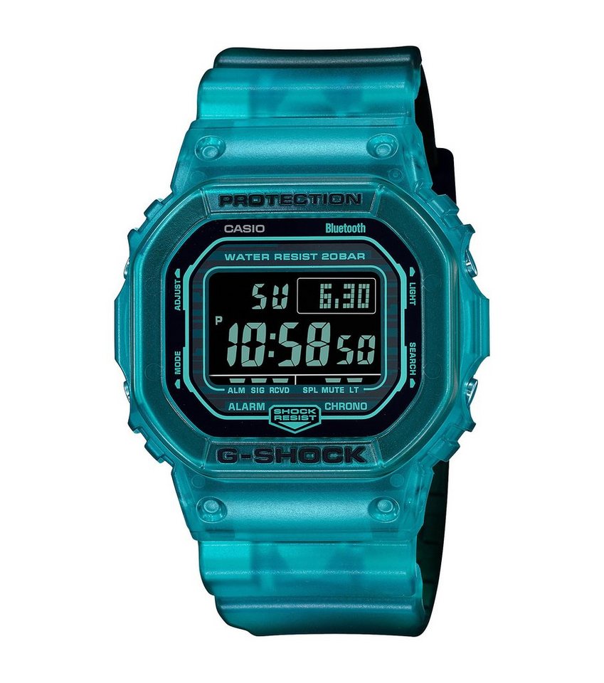 CASIO Digitaluhr Casio G-Shock Bluetooth Uhr DW-B5600G-2ER DW-B5600G-2ER, Casio G-Shock Bluetooth Uhr DW-B5600G-2ER von CASIO